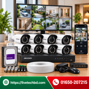 8 Camera CCTV Package Price in Dhaka
